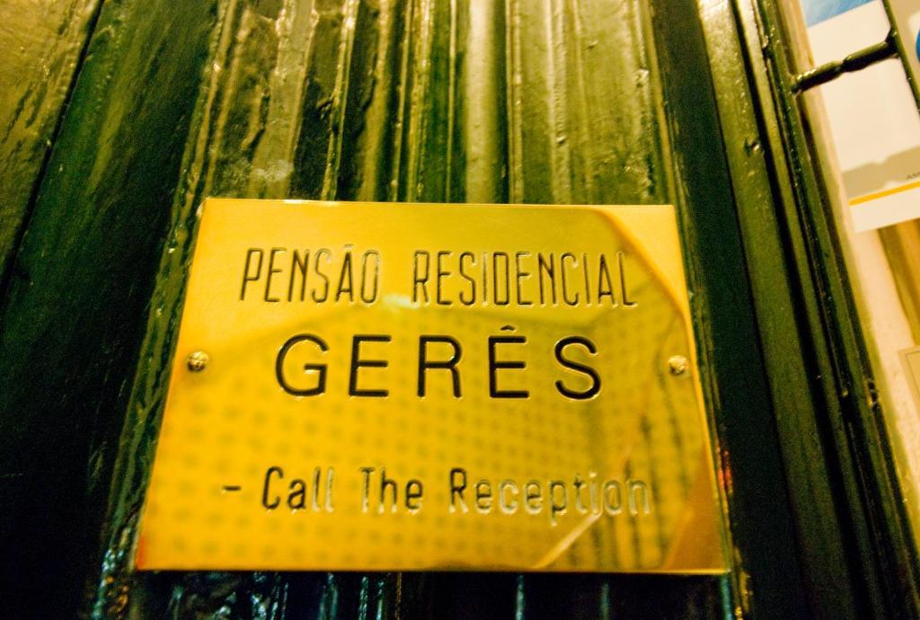 Отель Residencial Geres Лиссабон Экстерьер фото